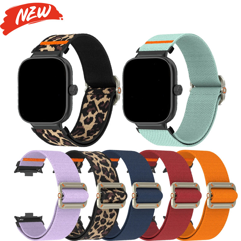 Dây đeo Nylon cho Redmi Watch 6 5 4 cho Mi Band 10Pro / 8Pro / 9Pro Vòng đeo tay co giãn thoáng khí