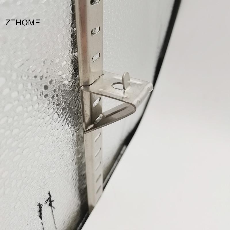 ZTHOME 10 Chiếc Tủ Đông Kệ Bule Tủ Lạnh Kẹp Thủy Tinh Làm Mát Tủ Lạnh Hỗ Trợ Cố Định Braet HOT