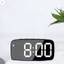 Đồng hồ báo thức LED có gương - Màn hình lớn độ phân giải cao cho văn phòng tại nhà