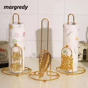 Kệ giấy dọc MARGREDY, Giá đỡ khăn giấy cuộn đứng miễn phí phong cách cổ điển, Kệ giấy thanh lịch Sử dụng tại nhà