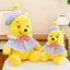 YT4 Winnie the Pooh Stitch Plushie Gà Dễ Thương Sang Trọng Hoạt Hình Cotton Đồng Hành Búp Bê Gối Mềm