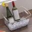 Bồn nước giải khát trong suốt Thùng đá PET cho các bữa tiệc Thanh đựng chai rượu Bảo quản rộng rãi cho nhiều chai