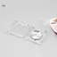 Hộp đựng phấn mắt vuông Mini JULYHOT có nắp trong suốt & tấm nhôm Nhựa DIY Blush Hộp đựng dụng cụ trang điểm Massivedeals