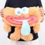 PS1 Ngộ nghĩnh Lưỡi-Out Lông Xấu Xí Dễ Thương Quái Vật Sang Trọng Sang Trọng Hoạt Hình Cotton Đồng Hành Búp Bê Gối Mềm SP1