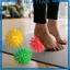 3 Miếng Massage Bóng Spiky Massage Bóng Thư Giãn Bằng Tay Cầm Tay Xốp Chân Con Lăn 2.4 Inch Cho Đầu Tay Mặt Sau Chân