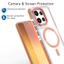 Ốp lưng trong suốt từ tính chống sốc, thiết kế thanh lịch, tương thích với OPPO Reno 14, 14Pro, 14F, 13, 12, 11, 10, 13F, 12F, A5 Pro, A80, A79, A78 5G, A60, A40, A58, A38 4G, với magnetic ha