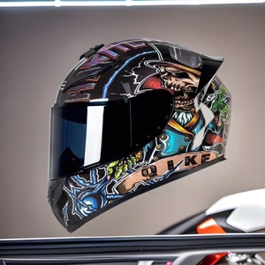 QMP Tiêu Chuẩn Quốc Gia Xe Máy Mũ Bảo Hiểm Nam Nữ Mùa Đông Ấm An Toàn Bốn Mùa Rider Xe Điện Motorcyc
