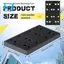2 Chiếc Mềm Màu Đen Bọt Chà Nhám Miếng Lót Giao Diện Sander Backing Pad Tương Thích Cho RS400 LS130 Sander