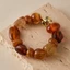 Vòng tay đính cườm NICOLOO, Vòng tay Boho nhiều màu Boho sang trọng, Acrylic nhẹ không đều Hạt đàn hồi Vòng tay trang sức