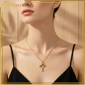 Siyuyan Thép không gỉ đa năng Nelace có mặt dây chuyền Dove Openwork cho phong cách dễ dàng VN