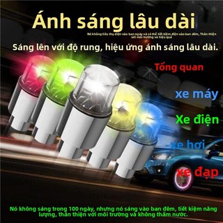 Van xe máy Đèn lốp đầy màu sắc
