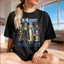 YB1 Wistoria Đũa Phép Và Thanh Kiếm 2 Thoải Mái Mềm Mại Graphic Tee Fantasy Warrior Áo Thun Manga Lấy Cảm Hứng Từ BY1