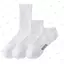 PYCOU 3 Đôi Tất Thể Thao, Tất Runnig Chống Trơn Trượt Thoáng Khí, Tất Cotton Mềm Siêu Thấm Hút Mắt Cá Chân Cho Bóng Đá Tennis