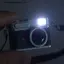 MỚI 1 Máy Ảnh Mini Mô Hình Nhà Búp Bê Thu Nhỏ Retro Camera Mô Hình Trang Trí Đồ Chơi Có Thể Tỏa Sáng SKY