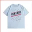 YB1 Michael Jackson 220g cotton dày tee Beat It American retro piano ghi chú lưu niệm Áo thun BY1
