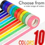 35mm x 20m Băng keo phun ô tô có độ nhớt cao Sơn có thể ghi được Đường may đẹp Trang trí Giấy Crepe Giấy dính dễ nghe 5ZNE