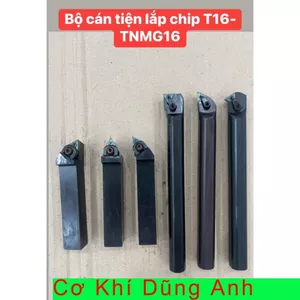 Bộ cán tiện lắp chip T16 TNMG16 gồm tiện ngoài và tiện lỗ