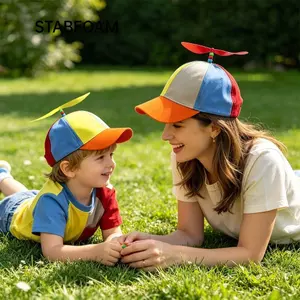 Mũ Snapback STABFOAM, Mũ Bóng Chày Cầu Vồng Chuồn Tre, Thường Ngày Ngộ nghĩnh Máy Bay Trực Thăng Cánh Quạt Chống Nắng Nam Nữ