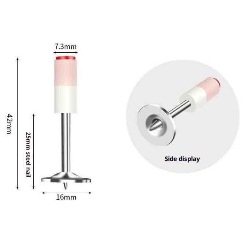 AN.MART 100 / 200 / 300 / 400 Cái Mini Cách Âm Móng Tay Pháo Móng Tay Trần Dụng Cụ Tiêu Chuẩn Cao Ổ Pin Bắn Móng Tay Treo Trần Hiện Vật VN