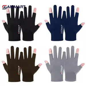 AN.MART Găng Tay Mùa Hè Nam Ice Silk Sun Proction Găng Tay Lái Xe Găng Tay Câu Cá Thoáng Khí Đi Xe Đạp Đi Bộ Đường Dài Găng Tay VN