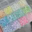 AN.MART 12 / 24 Lưới Siêu Hỗn Hợp Màu Thủy Tinh Hạt Cơm Bộ Hạt Rời Handmade DIY Vòng Tay Nelace Đính Hạt Chất Liệu Phụ Kiện Trang Sức VN