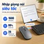 Chuột AI không dây Bluetooth, chuyển giọng nói thành văn bản, hỗ trợ 120 ngôn ngữ, sạc nhanh Type-C