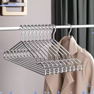 DAYBREAK 10 Cái Giá Để Đồ Tủ Quần Áo, Móc Treo Áo Inox Chống Trơn Trượt, Móc Treo Gia Đình Tiết Kiệm Không Gian Mạnh Mẽ Tại Nhà
