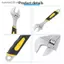SRVN 6-10 Inch Cờ Lê Có Thể Điều Chỉnh Hạng Nặng Cao Su Tay Cầm Hộp Cuối Cờ Lê Kích Thước Lớn Cho Hệ Thống Nước Cơ ks.