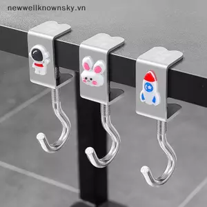 MỚI Có Thể Điều Chỉnh Xoay Được Bàn Có Thể Tháo Rời Cạnh Lưu Trữ Móc Văn Phòng Máy Tính Để Bàn Trường Văn Phòng Học Sinh Túi Nước Móc Chai SKY
