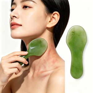 Mới Kinh Tuyến Xẻng Gua Sha Ban Hình Vòng Cung Nâng Mặt Thanh Cổ Tử Cung Cổ Thư Giãn Cơ Massage