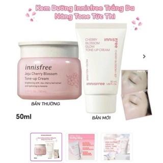 Kem Dưỡng Ẩm Sáng Da Jeju Innisfree Cherry Blossom Tone Up Cream 50ml Date 1/2027