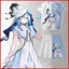 GC1 Gió hú Sóng The Shorekeeper Cosplay Vải Full Đồ Họa Mùa Hè Quần Short Quần Áo Anime Tay Ngắn Top GC1