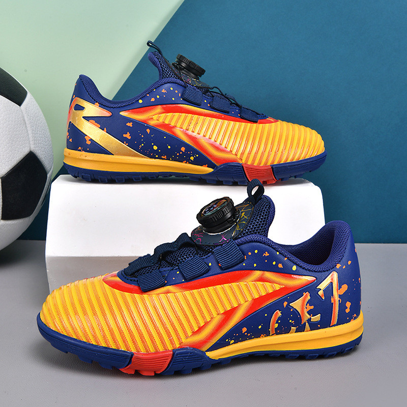 Phong Cách Mới Giày Bóng Đá Trẻ Em Chuyên Nghiệp TF Spikes Thi Đấu Huấn Luyện Giày Thể Thao Trẻ Em Size 28 WXIQ