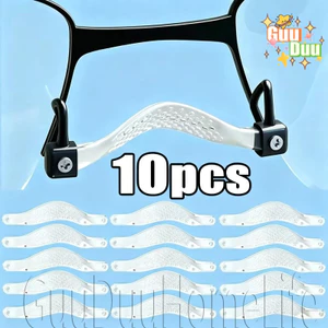 3-10 Miếng đệm mũi kính một mảnh trong suốt - Miếng đệm hỗ trợ mũi kính mắt bằng silicon - Phụ kiện kính - Chống trượt, Vô hình, Mềm mại - dành cho nam nữ / Giao hàng miễn phí