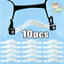 3-10 Miếng đệm mũi kính một mảnh trong suốt - Miếng đệm hỗ trợ mũi kính mắt bằng silicon - Phụ kiện kính - Chống trượt, Vô hình, Mềm mại - dành cho nam nữ / Giao hàng miễn phí