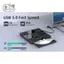 Đầu DVD USB 3.0 Cho Laptop, Ổ Đĩa CD / DVD Ngoài Siêu Mỏng Di Động Đầu Ghi CD Quang Cho Máy Tính Để Bàn