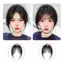 ECK Giữa Phần Giả Nổ Viền Tổng Hợp Topper Tóc Kẹp-In Bang Mở Rộng Tự Nhiên Vô Hình Áo Khoác Tóc Nữ HOT
