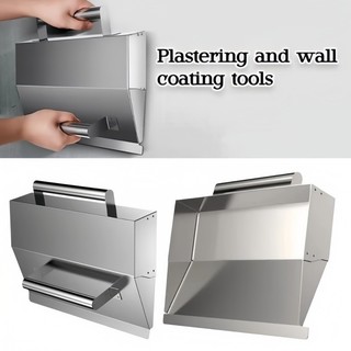 Dụng cụ inox dày trát vữa tường, xẻ bê tông trát xi măng, dao xây gạch cho thợ xây công trình xây dựng nhà ở