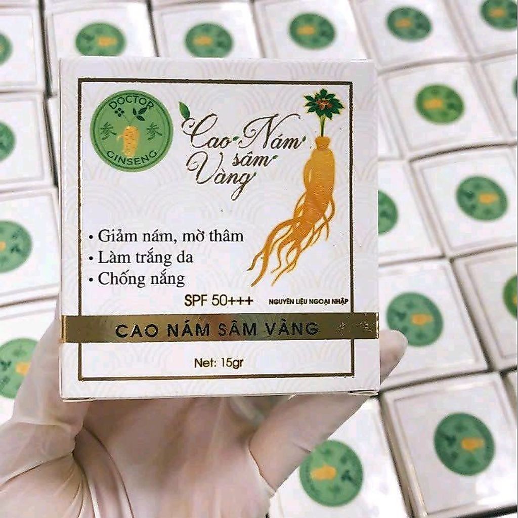 Kem Cao Nám Sâm vàng 15g có combo