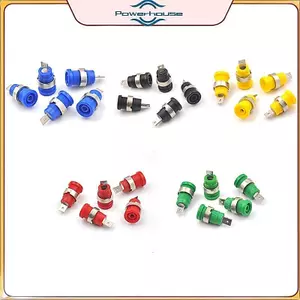 ĐIỆN 5 Cái 4mm Chuối Phích Cắm Nữ Ja Soet Cắm Dây Kết Nối 5 Màu.