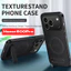 Dành Cho Honor 600 Pro 600Pro 2026 Ốp lưng Giá Đỡ Sợi Carbon Đứng Vỏ Honor600Pro Honor600 Lite Da Từ Tính Chống Sốc Mặt Sau Bảo Vệ