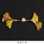 Handmade Sườn Xám Đĩa Nút Ngọc Trai Trung Quốc Ginkgo Nút Cứng Phong Cách Retro Đường Phù Hợp Với Bện Nút Trang Trí 6.7