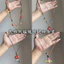 Phong Cách Dân Tộc Nhiều Màu Sắc Mặt Dây Chuyền Vòng Cổ Nữ Cổ Thiết Kế Độc Đáo Dài Dây Xích Niche Phù Hợp Với Xương Đòn Dây Xích