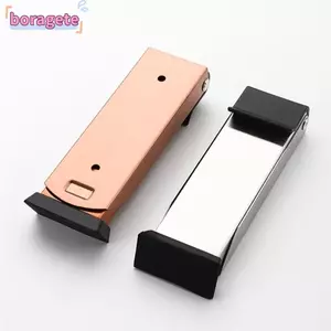 Chặn cửa an toàn BORAGETE, Nút chặn khoảng cách cửa hạng nặng chống va chạm, Đế chống trượt Nút chặn cửa bằng thép không gỉ chống gió Sử dụng tại nhà