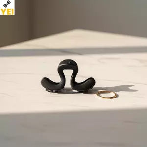 < YEI > Kẹp móng vuốt hình học mờ dành cho nữ Phụ kiện tóc phong cách Hàn Quốc để sử dụng hàng ngày Mới