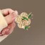 Thổ Cẩm Phong Cách Trung Hoa Cổ Điển Phong Cách Cổ Pipa Cao Cấp Tinh Tế Pin Hanfu Sườn Xám Nhạc Cụ Quần Áo Phụ Kiện Corsage 6.8