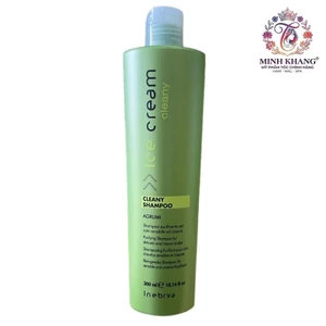 Dầu gội hạn chế tóc gàu, tóc dầu Inebrya Ice Cream Cleany Shampoo 300ml [ MK ]