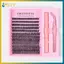 BVY Single Cluster DIY Lash Extension Kit Khối lượng tự nhiên Bao gồm keo liên kết lông mi cho Salon-Chất lượng kết quả tại trang điểm tại nhà.
