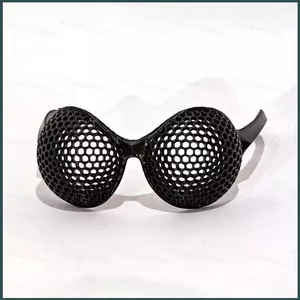 SQ 3D In Hình Rỗng Hợp Chất Kính Mắt Phong Cách Côn Trùng Lưới Che Bóng Kính Mắt Ngộ nghĩnh Prank Prop