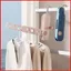 ST2 4 Móc Treo Quần Áo Gấp Nhiều Lỗ Tiết Kiệm Không Gian Sắp Xếp Di Động Cho Tủ Quần Áo Cửa Ban Công Sử Dụng TS2